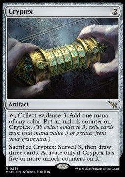 Cryptex MKM-251 Rare Near Mint Englisch