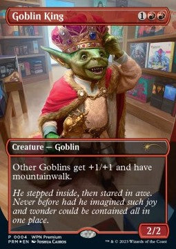Goblin King MTGP-WPN 004 Rare Near Mint Englisch Foil