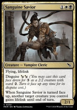 Sanguine Savior MKM-230 Common Excellent Englisch Foil