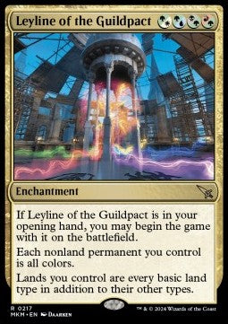 Leyline of the Guildpact MKM-217 Rare Light Played Englisch
