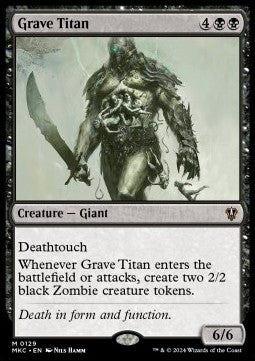 Grabes-Titan MKC-129 Mythic Near Mint Deutsch