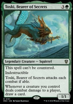 Toski, Bearer of Secrets MKC-191 Rare Near Mint Englisch