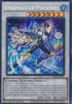 Enigmeister Packbit (V.1) PHNI-042 Secret Rare Excellent Deutsch 1. Auflage