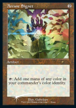 Arcane Signet DCI-PBD/1 Rare Excellent Englisch Foil