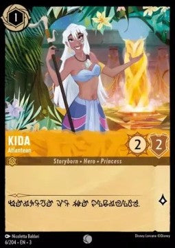 Kida - Atlanterin 3INK-6 Common Near Mint Deutsch Foil