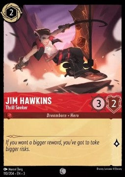 Jim Hawkins - Adrenalinjunkie 3INK-110 Common Near Mint Deutsch Foil