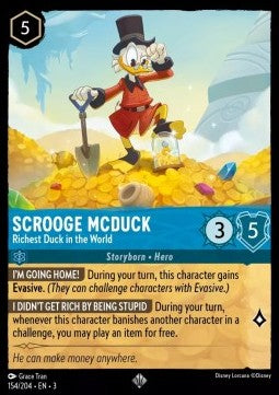 Dagobert Duck - Reichste Ente der Welt 3INK-154 Super Rare Near Mint Deutsch Foil