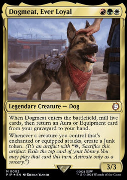 Dogmeat, Ever Loyal PIP-2 Mythic Near Mint Englisch Foil