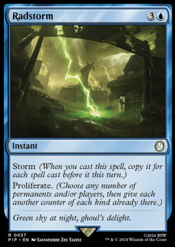 Radstorm PIP-37 Rare Excellent Englisch Foil