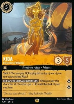 Kida - Wächterin Von Atlantis 3INK-7 Legendary Excellent Deutsch