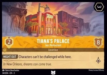 Tiana's Palace - Jazz Restaurant 3INK-34 Uncommon Excellent Englisch Foil