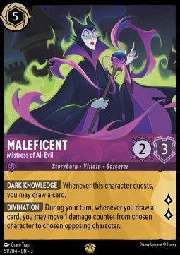 Malefiz - Herrin des Bösen 3INK-51 Legendary Near Mint Deutsch