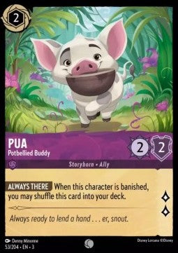 Pua - Potbellied Buddy 3INK-53 Common Excellent Englisch Foil