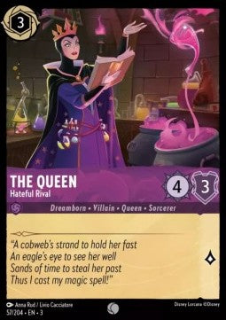 The Queen - Hateful Rival 3INK-57 Common Excellent Englisch Foil