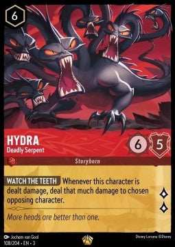 Hydra - Deadly Serpent 3INK-108 Legendary Excellent Englisch