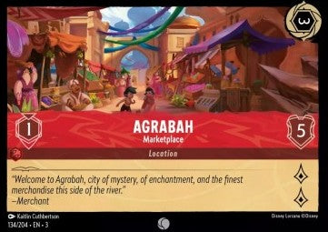 Agrabah - Marktplatz 3INK-134 Common Near Mint Deutsch Foil