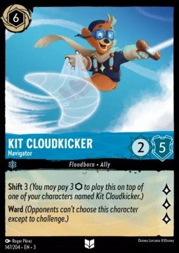 Kit Wolkenflitzer - Navigator 3INK-147 Uncommon Near Mint Deutsch Foil