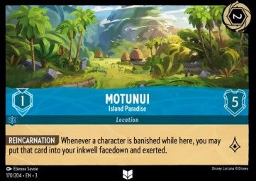 Motunui - Insel-Paradies 3INK-170 Uncommon Near Mint Deutsch Foil
