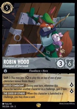 Robin Hood - Champion von Sherwood 3INK-190 Legendary Near Mint Deutsch Foil