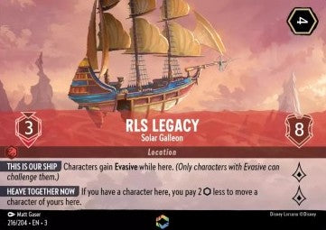 RLS Legacy - Sonnen-Galeone 3INK-216 Enchanted Near Mint Deutsch Foil