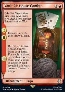 Vault 21: House Gambit PIP-69 Rare Near Mint Englisch