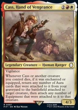 Cass, Hand of Vengeance PIP-97 Rare Near Mint Englisch