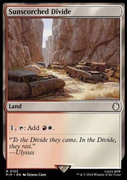 Sunscorched Divide PIP-153 Rare Near Mint Englisch