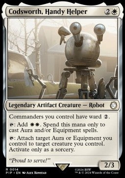 Codsworth, Handy Helper PIP-14 Rare Good Englisch