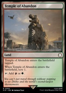 Temple of Abandon PIP-302 Rare Near Mint Englisch