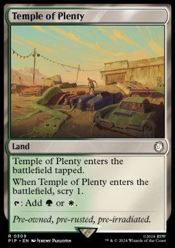 Temple of Plenty PIP-309 Rare Near Mint Englisch