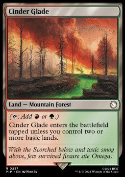 Cinder Glade PIP-257 Rare Near Mint Englisch