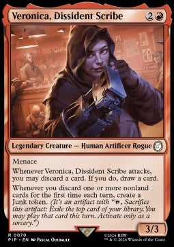 Veronica, Dissident Scribe PIP-70 Rare Near Mint Englisch