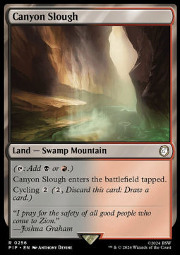 Canyon Slough PIP-256 Rare Near Mint Englisch