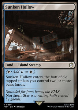 Sunken Hollow PIP-296 Rare Boosterfrisch Englisch