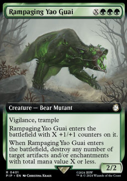 Rampaging Yao Guai (V.1) XPIP-401 Rare Excellent Englisch Foil