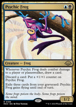 Psychic Frog MH3-199 Rare Good Englisch