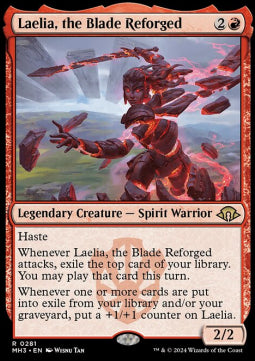 Laelia, the Blade Reforged MH3-281 Rare Excellent Englisch Foil
