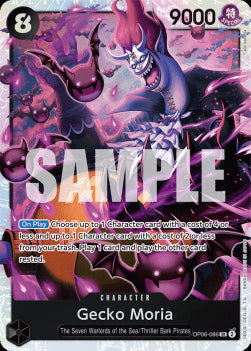 Gecko Moria (OP06-086) (V.1) OP06 Super Rare Near Mint Englisch