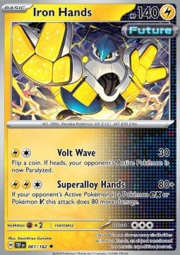Eisenhand TEF-061 Uncommon Boosterfrisch Deutsch Reverse Holo