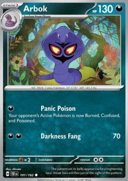 Arbok TEF-101 Common Near Mint Deutsch