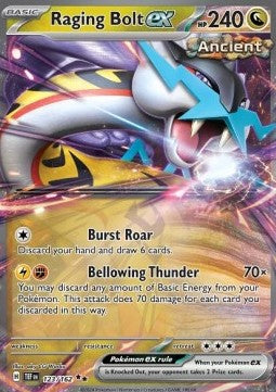 Furienblitz ex TEF-123 Double Rare Excellent Deutsch