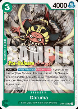 Daruma (OP06-029) OP06P Uncommon Near Mint Englisch