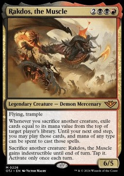 Rakdos, the Muscle OTJ-226 Mythic Excellent Englisch