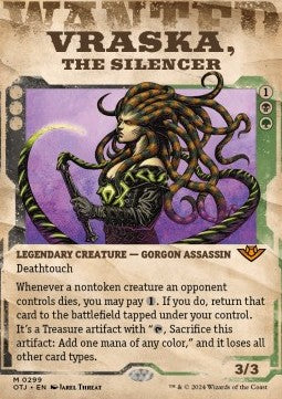 Vraska, the Silencer XOTJ-299 Mythic Light Played Englisch