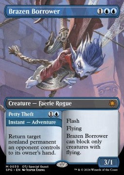 Brazen Borrower // Petty Theft SPG-30 Mythic Near Mint Englisch Foil