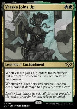 Vraska Joins Up OTJ-236 Rare Light Played Englisch