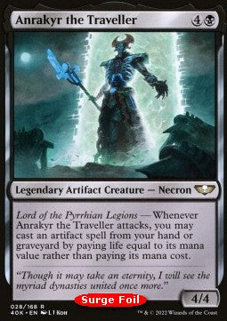Anrakyr the Traveller 40K-28 Rare Excellent Englisch Foil
