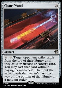 Chaosstab OTC-254 Rare Near Mint Deutsch