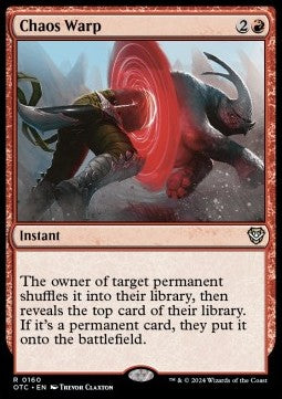 Chaos Warp OTC-160 Rare Excellent Englisch
