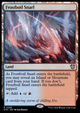 Frostboil Snarl OTC-298 Rare Excellent Englisch